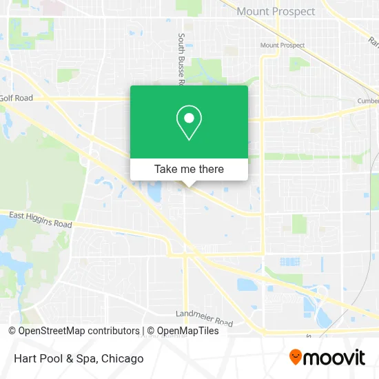 Hart Pool & Spa map