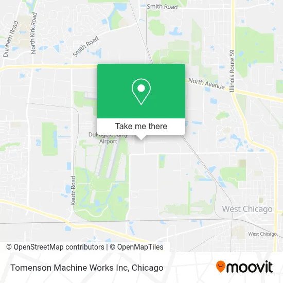Tomenson Machine Works Inc map