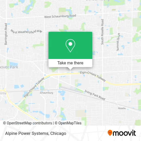 Alpine Power Systems map
