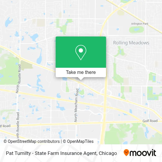 Pat Tumilty - State Farm Insurance Agent map