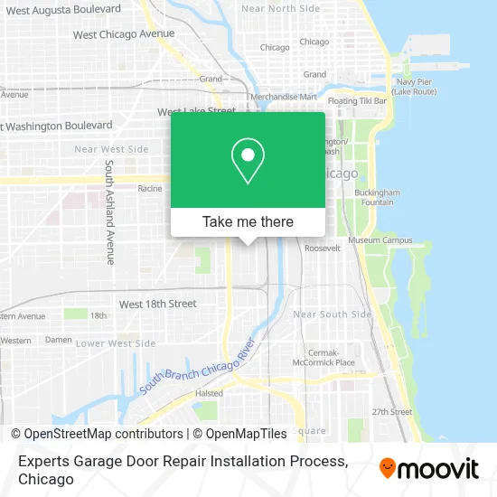 Experts Garage Door Repair Installation Process map