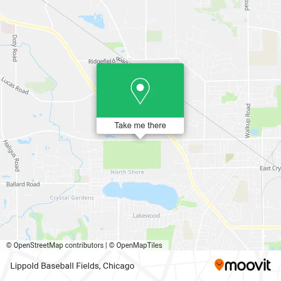 Lippold Baseball Fields map