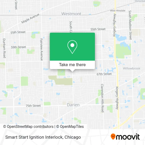 Smart Start Ignition Interlock map