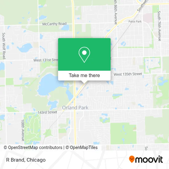 R Brand map