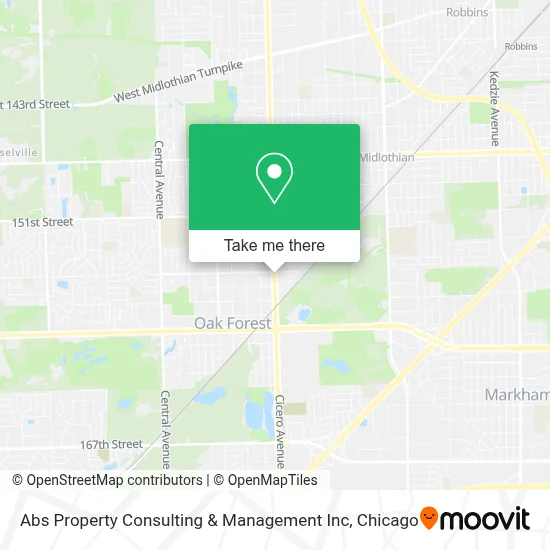 Abs Property Consulting & Management Inc map