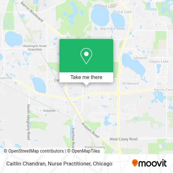 Caitlin Chandran, Nurse Practitioner map