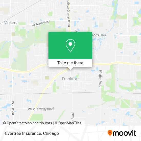 Evertree Insurance map