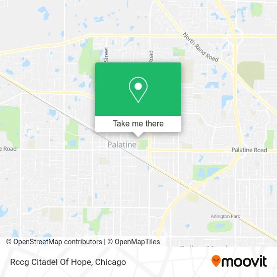 Rccg Citadel Of Hope map