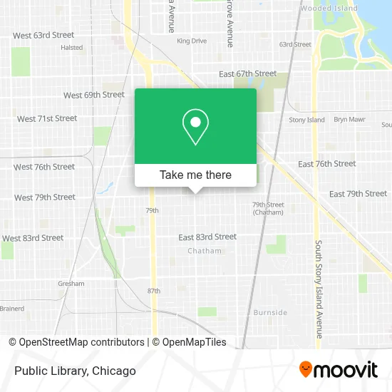 Public Library map