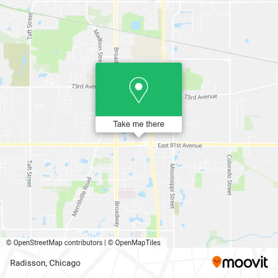 Radisson map