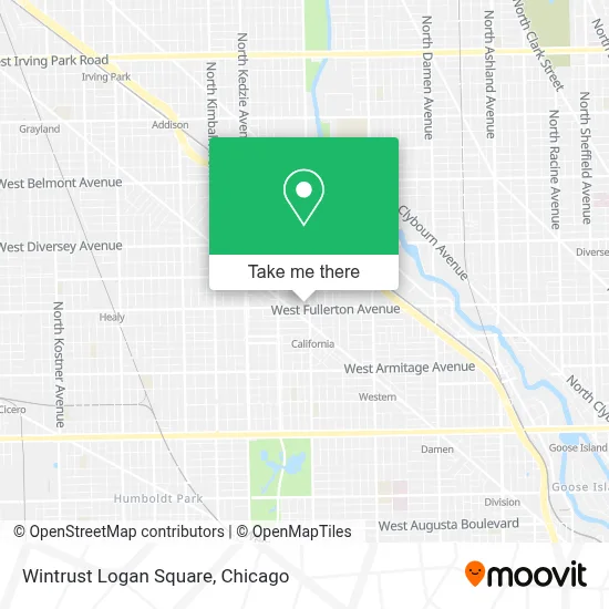 Wintrust Logan Square map