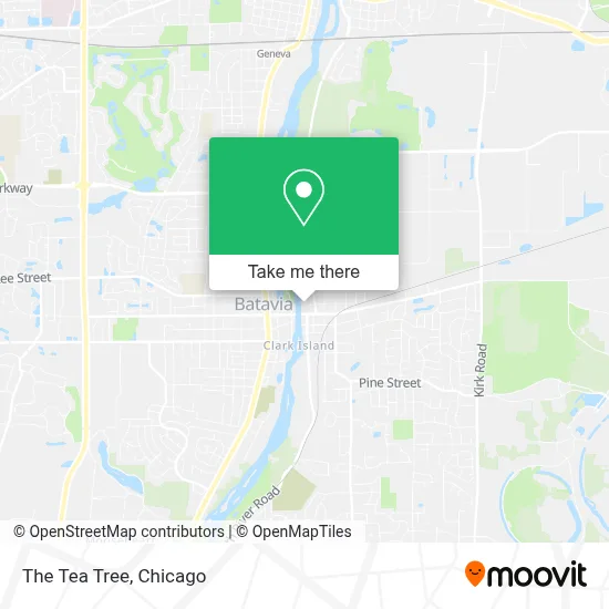 The Tea Tree map