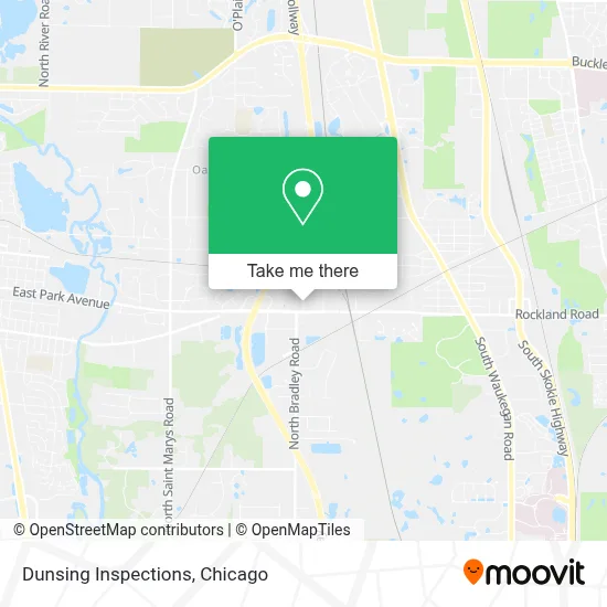 Dunsing Inspections map