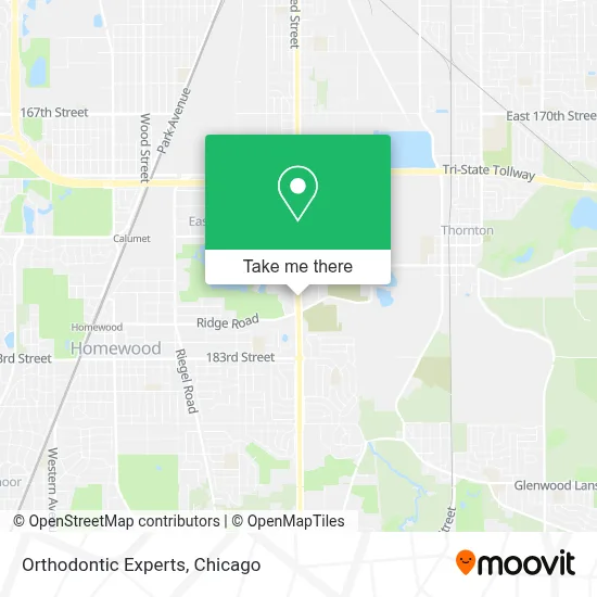Orthodontic Experts map