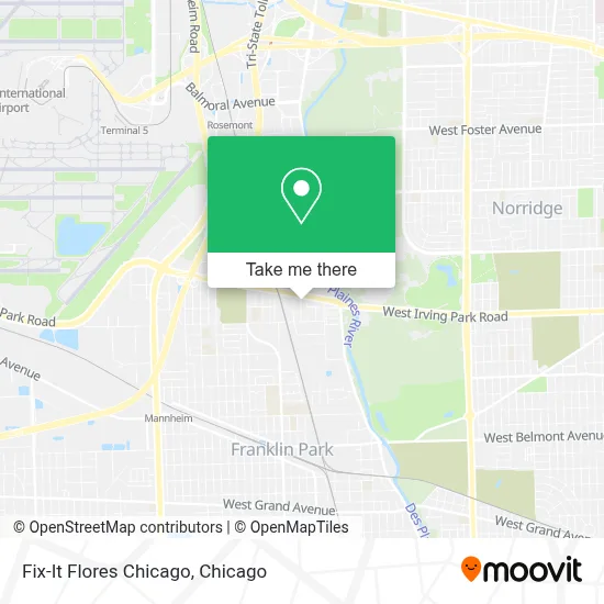 Fix-It Flores Chicago map