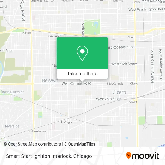 Smart Start Ignition Interlock map