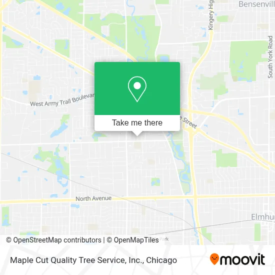 Maple Cut Quality Tree Service, Inc. map