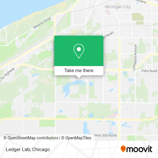 Ledger Lab map