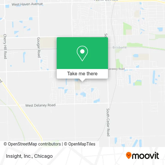 Insight, Inc. map