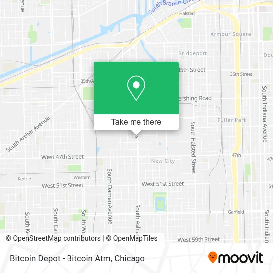 Bitcoin Depot - Bitcoin Atm map