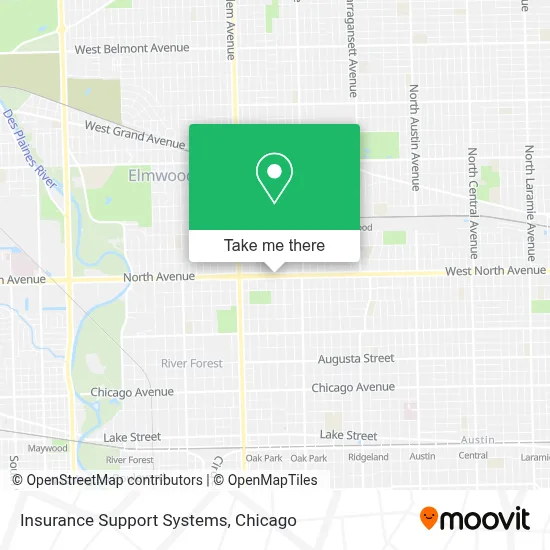 Insurance Support Systems map