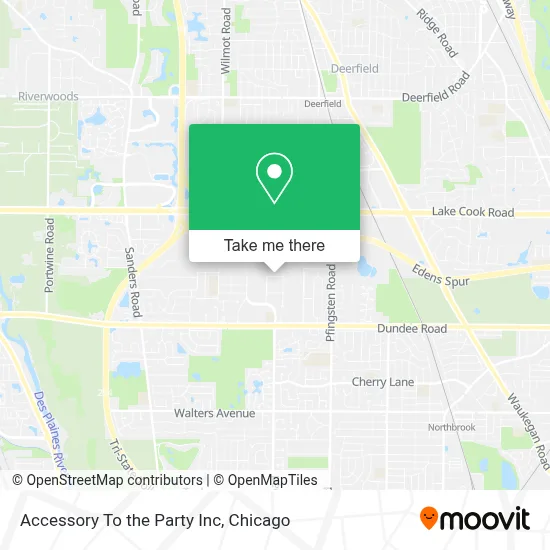 Accessory To the Party Inc map