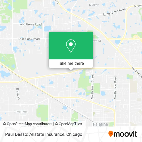 Paul Dasso: Allstate Insurance map