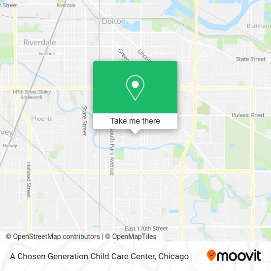A Chosen Generation Child Care Center map