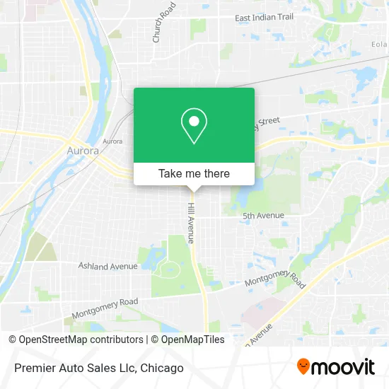 Premier Auto Sales Llc map