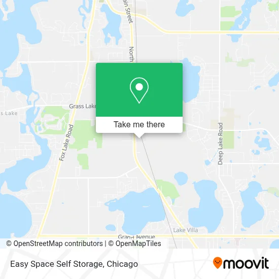 Easy Space Self Storage map