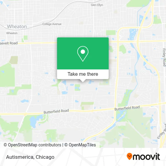 Autismerica map