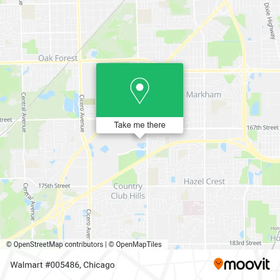 Walmart #005486 map
