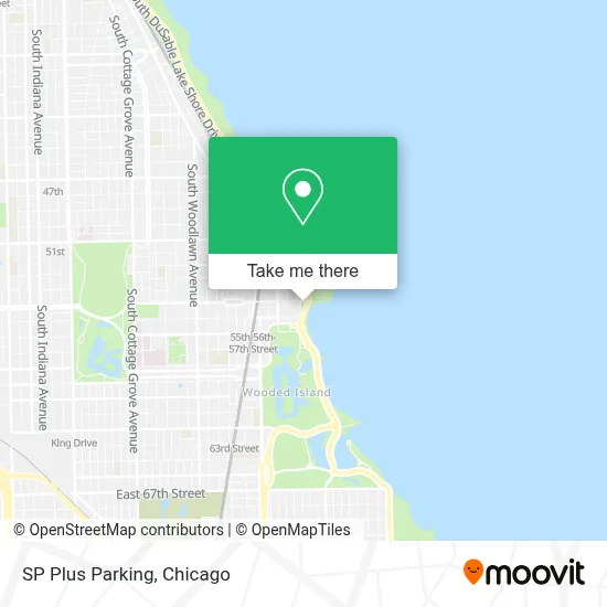 SP Plus Parking map
