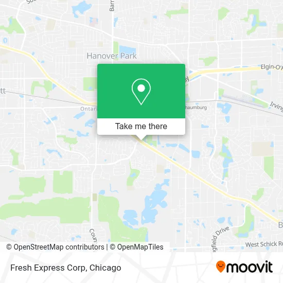 Fresh Express Corp map
