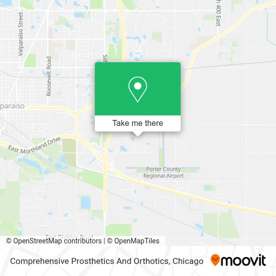 Comprehensive Prosthetics And Orthotics map