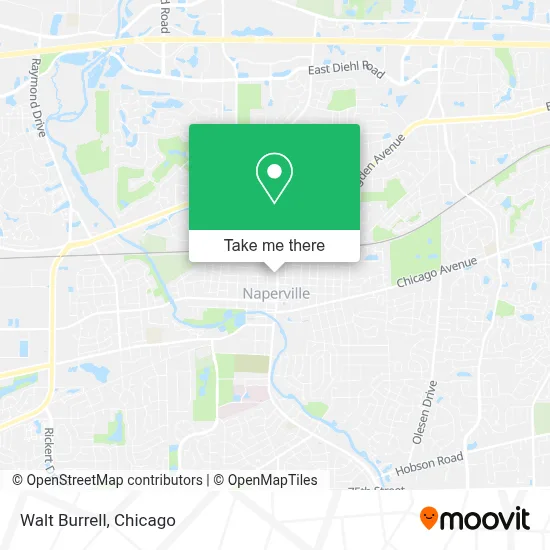 Walt Burrell map