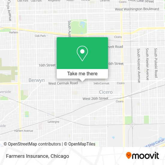 Farmers Insurance map