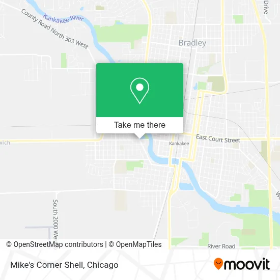Mike's Corner Shell map