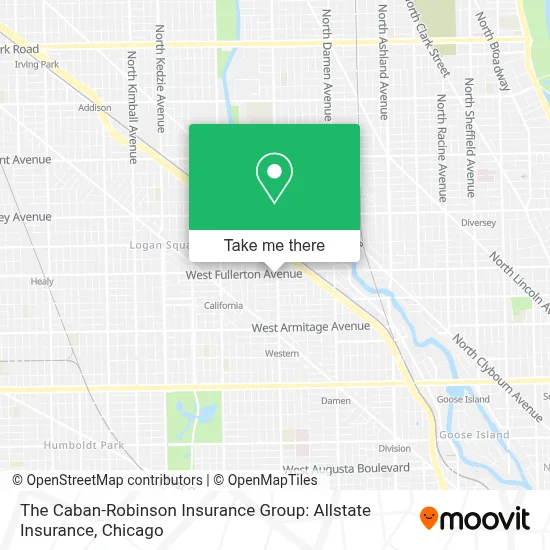 The Caban-Robinson Insurance Group: Allstate Insurance map