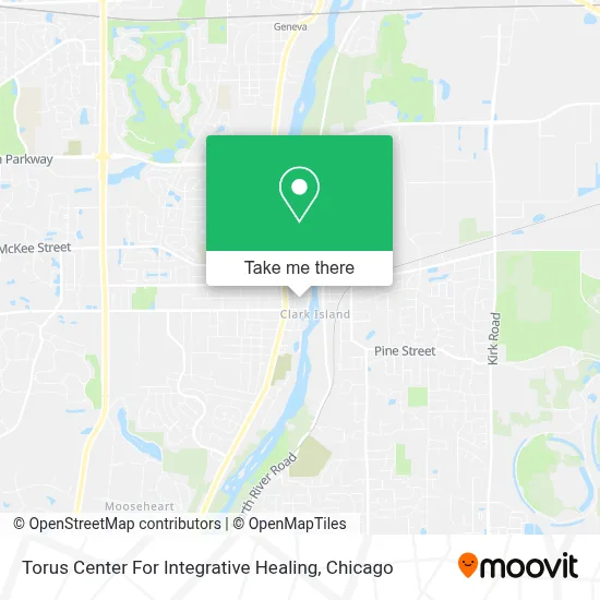 Torus Center For Integrative Healing map