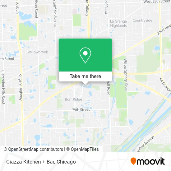 Ciazza Kitchen + Bar map