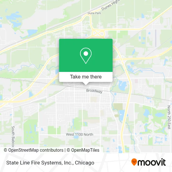 State Line Fire Systems, Inc. map