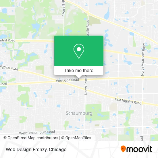 Web Design Frenzy map