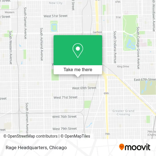 Rage Headquarters map