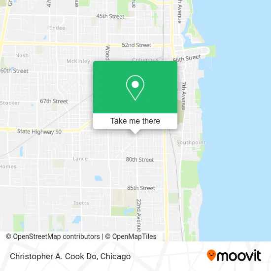 Christopher A. Cook Do map