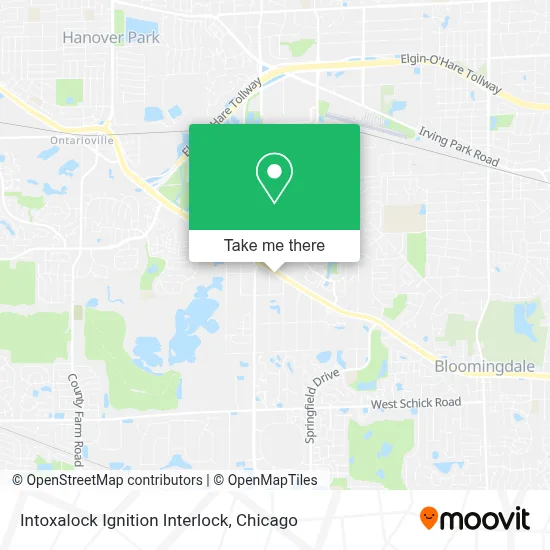 Intoxalock Ignition Interlock map