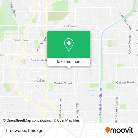 Timeworks map