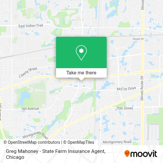 Greg Mahoney - State Farm Insurance Agent map