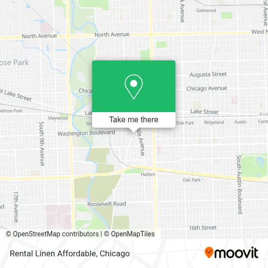 Rental Linen Affordable map