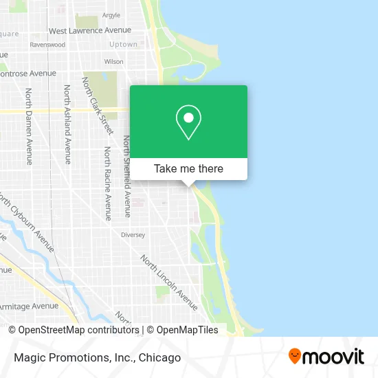 Magic Promotions, Inc. map
